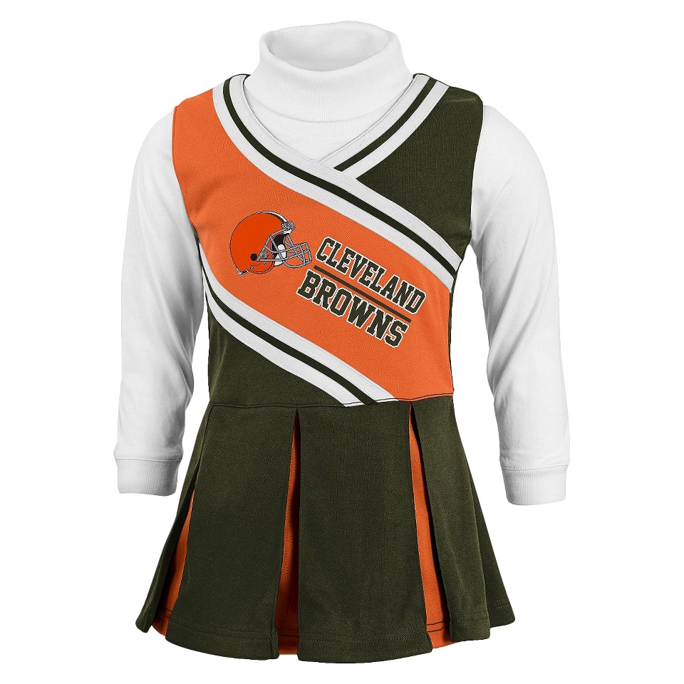 NFL Toddler Cheerleader Set With Bloom 18 M Browns