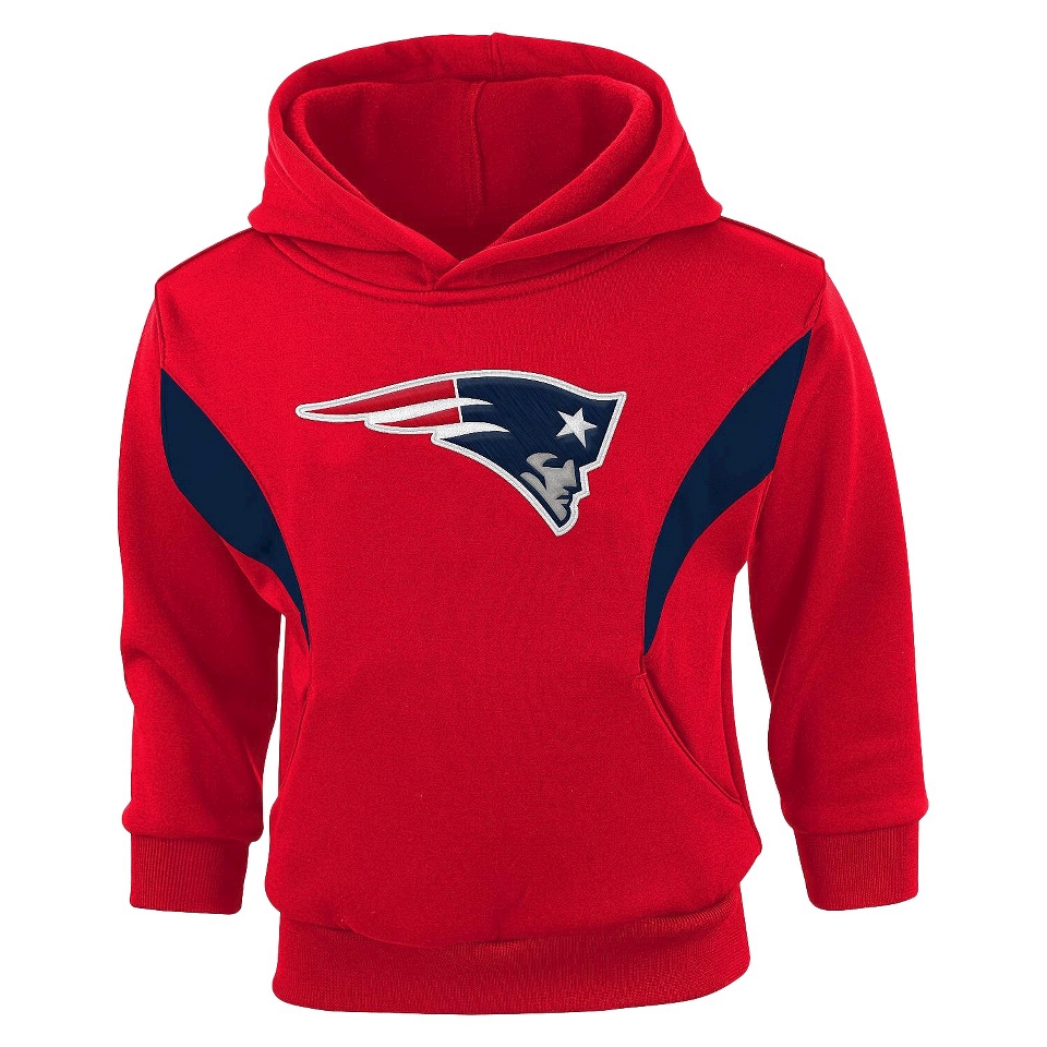 NFL Toddler Fleece Hooded Sweatshirt 12 M Patriots