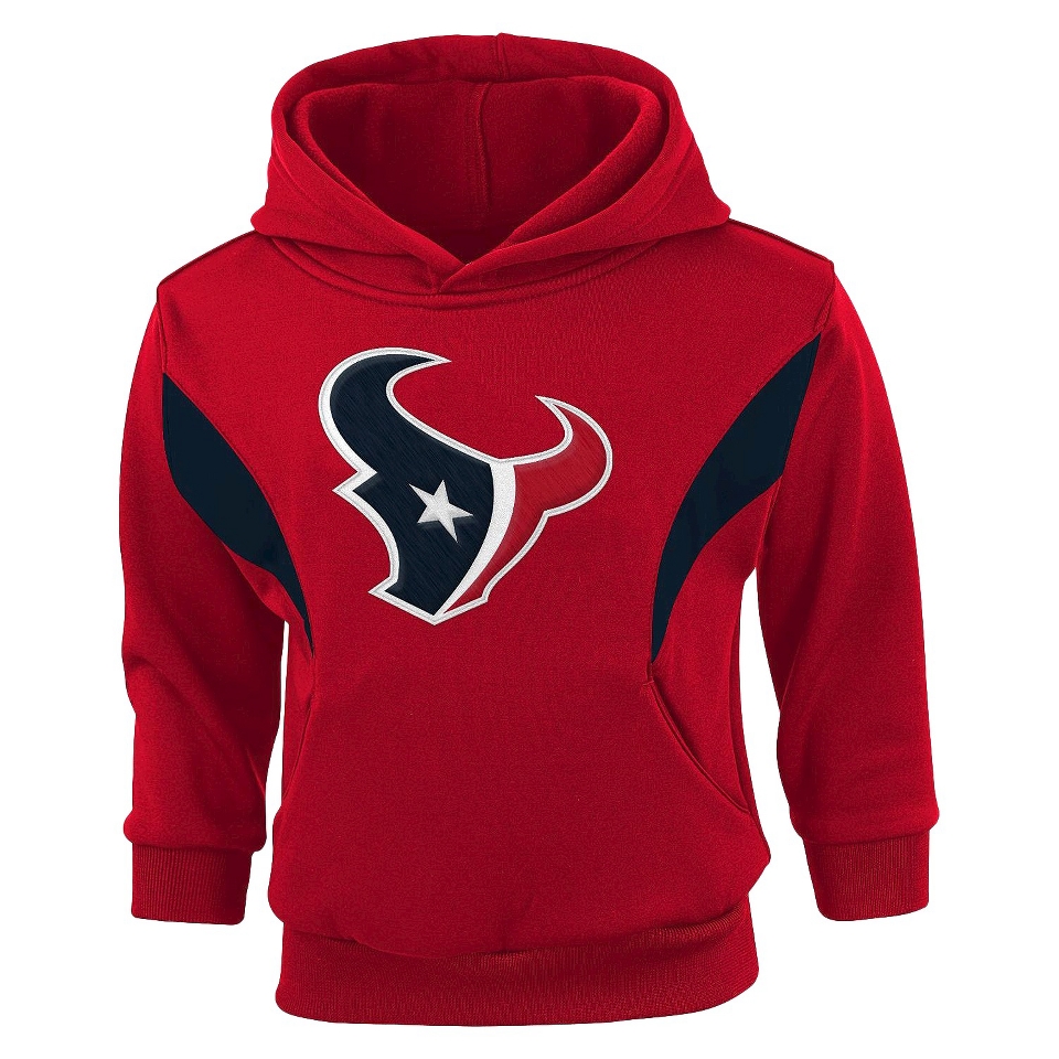 NFL Toddler Fleece Hooded Sweatshirt 12 M Texans