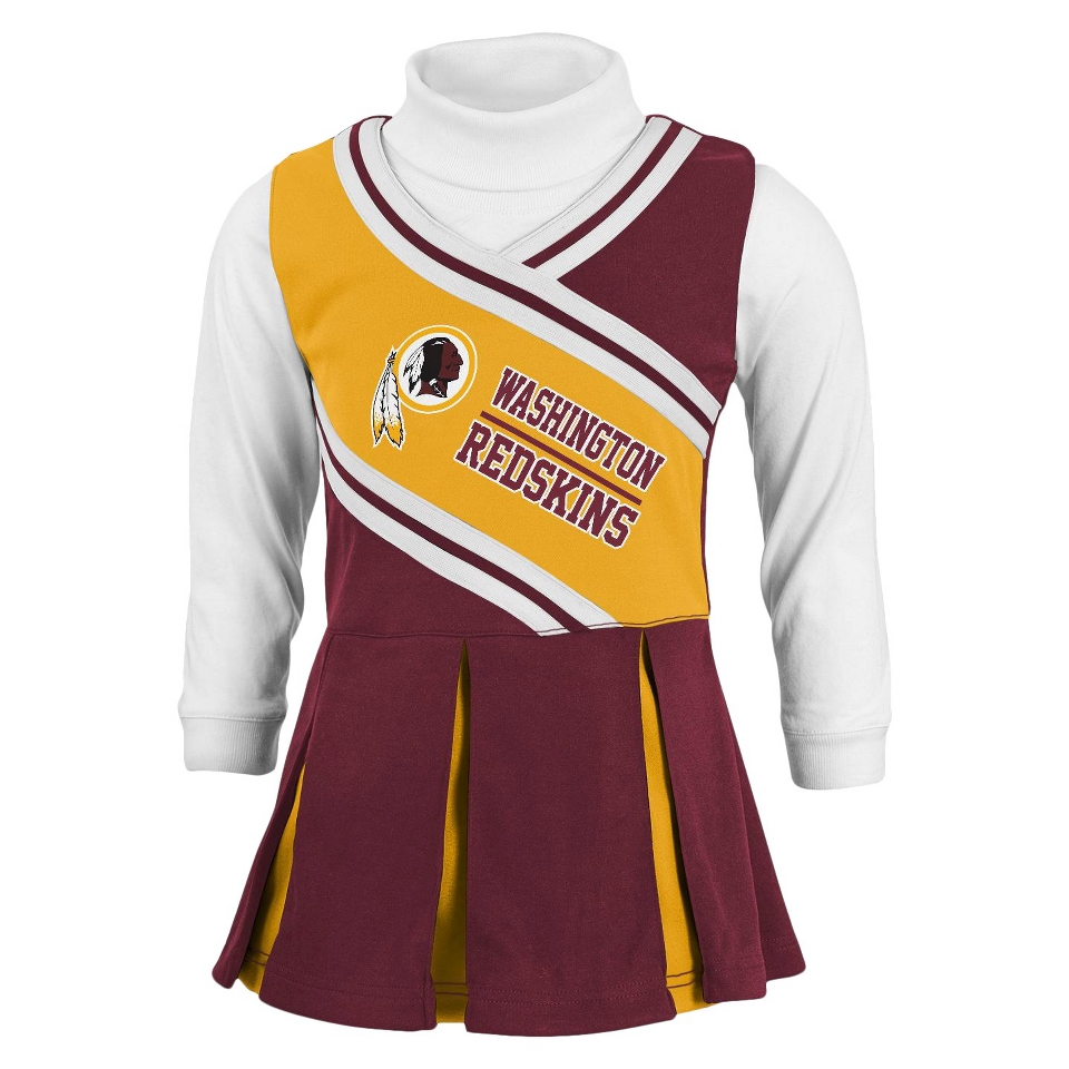 NFL Toddler Cheerleader Set With Bloom 18 M Redskins