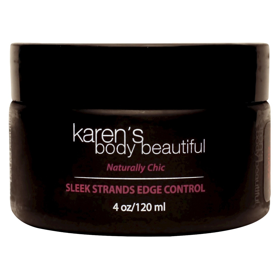 Karens Body Beautiful Sleek Strands Edge Control Pomegrante and Guava   4 oz