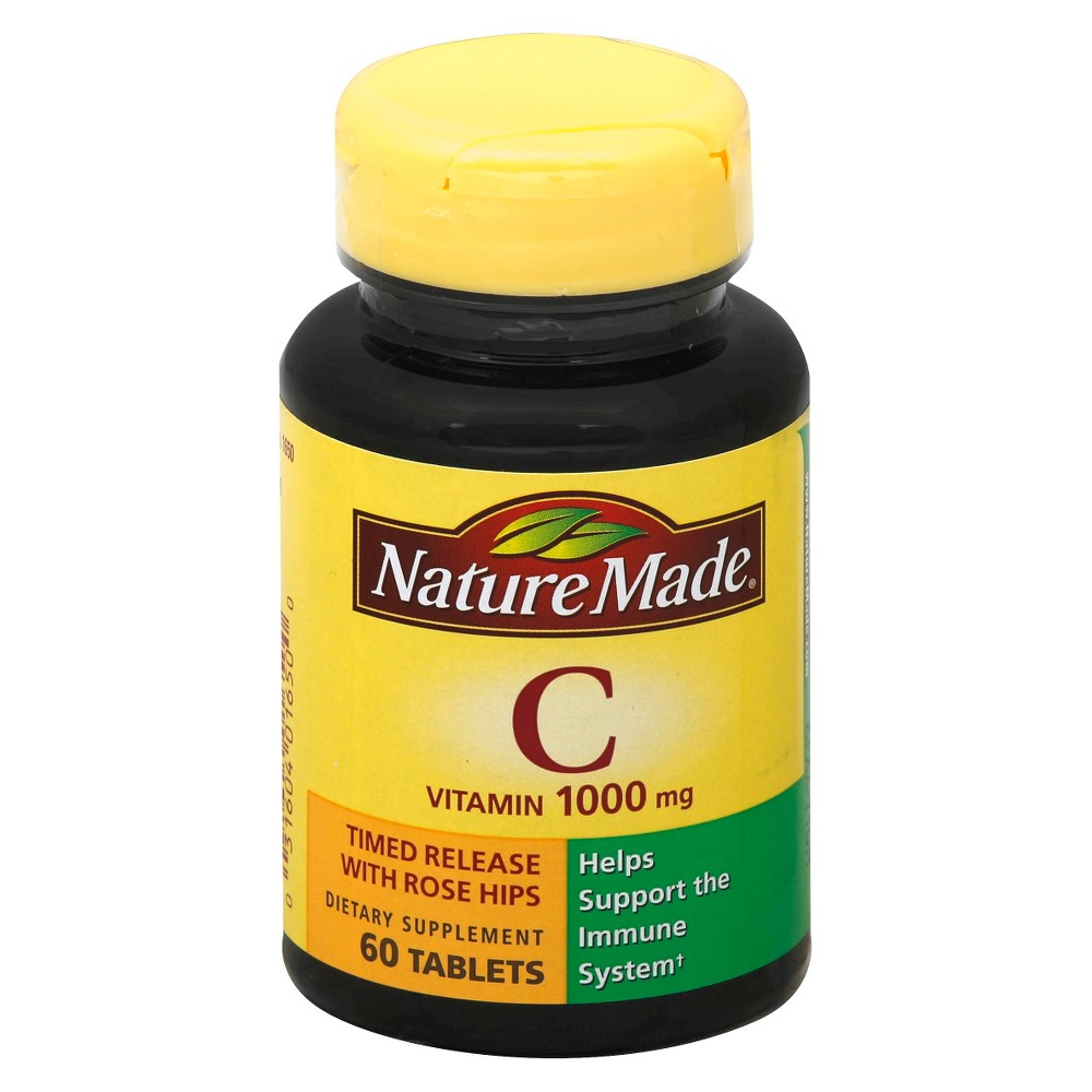UPC 031604016500 product image for Nature Made Vitamin C 1000 mg Tablets - 60 Count | upcitemdb.com