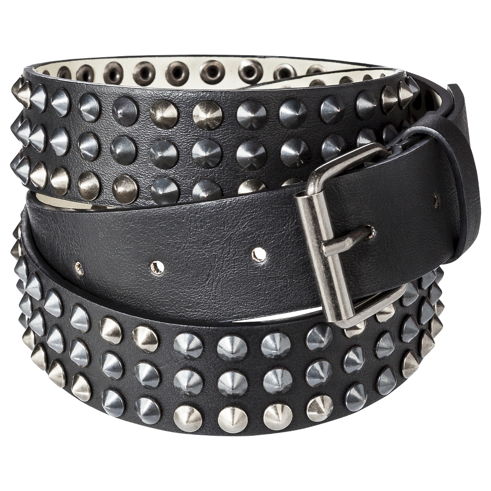 Mossimo Supply Co. 3 Row Stud Belt   Black M