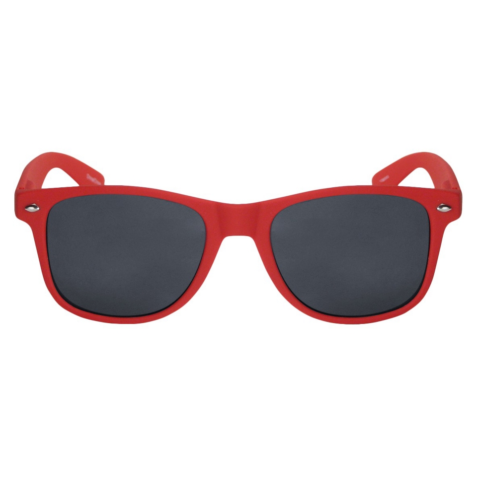 Solid Surf Sunglasses   Red