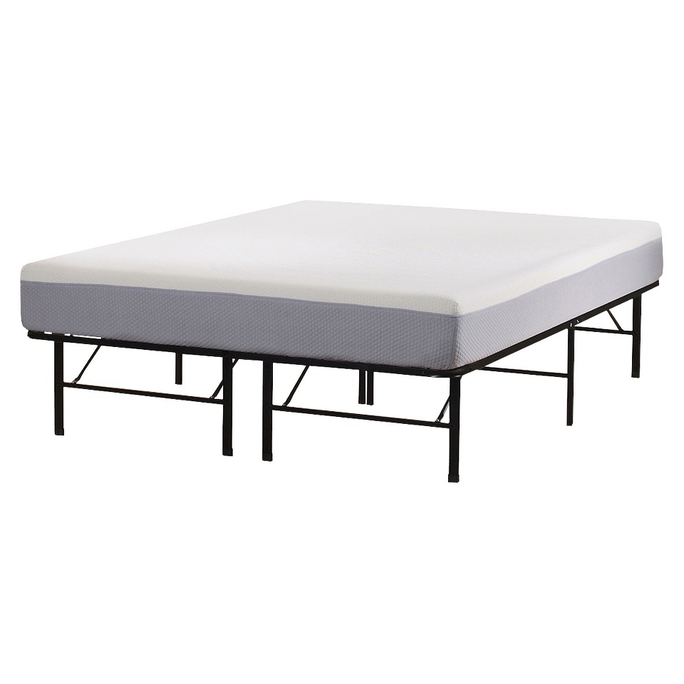 Full Memory Foam Mattress Eco Lux Memory Foam Mattress with Platform Frame