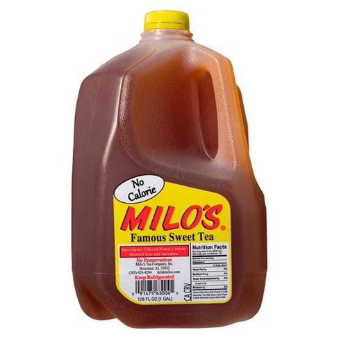 Milo's No Calorie Famous Sweet Tea 1 gal : Target