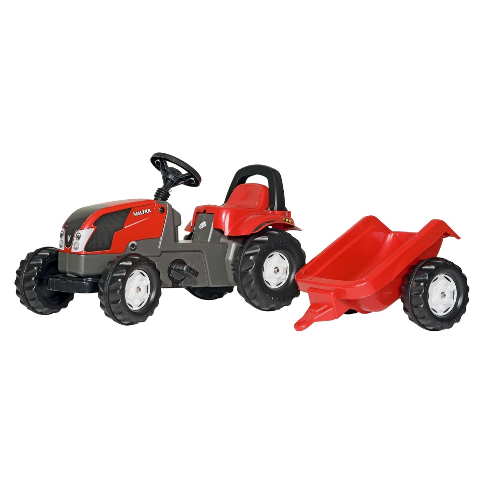 Kettler VALTRA Kid Tractor w/Trailer Ride On Toy