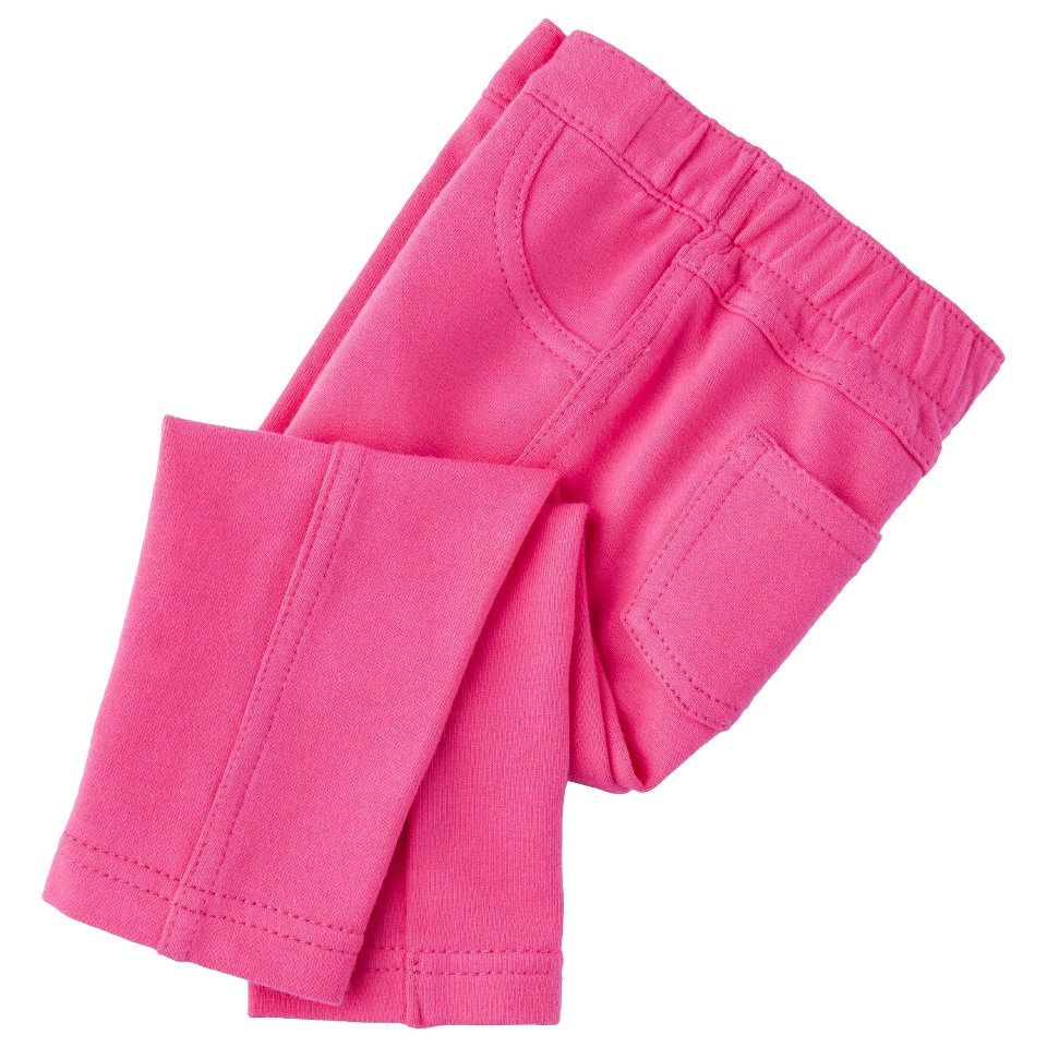 Cherokee Newborn Girls Legging   Hot Rod Pink 6 M