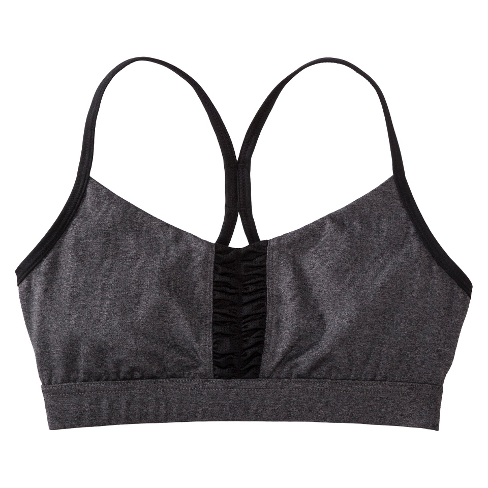 C9 by Champion Womens Low Impact Yoga Bra   Charcoal/Black M