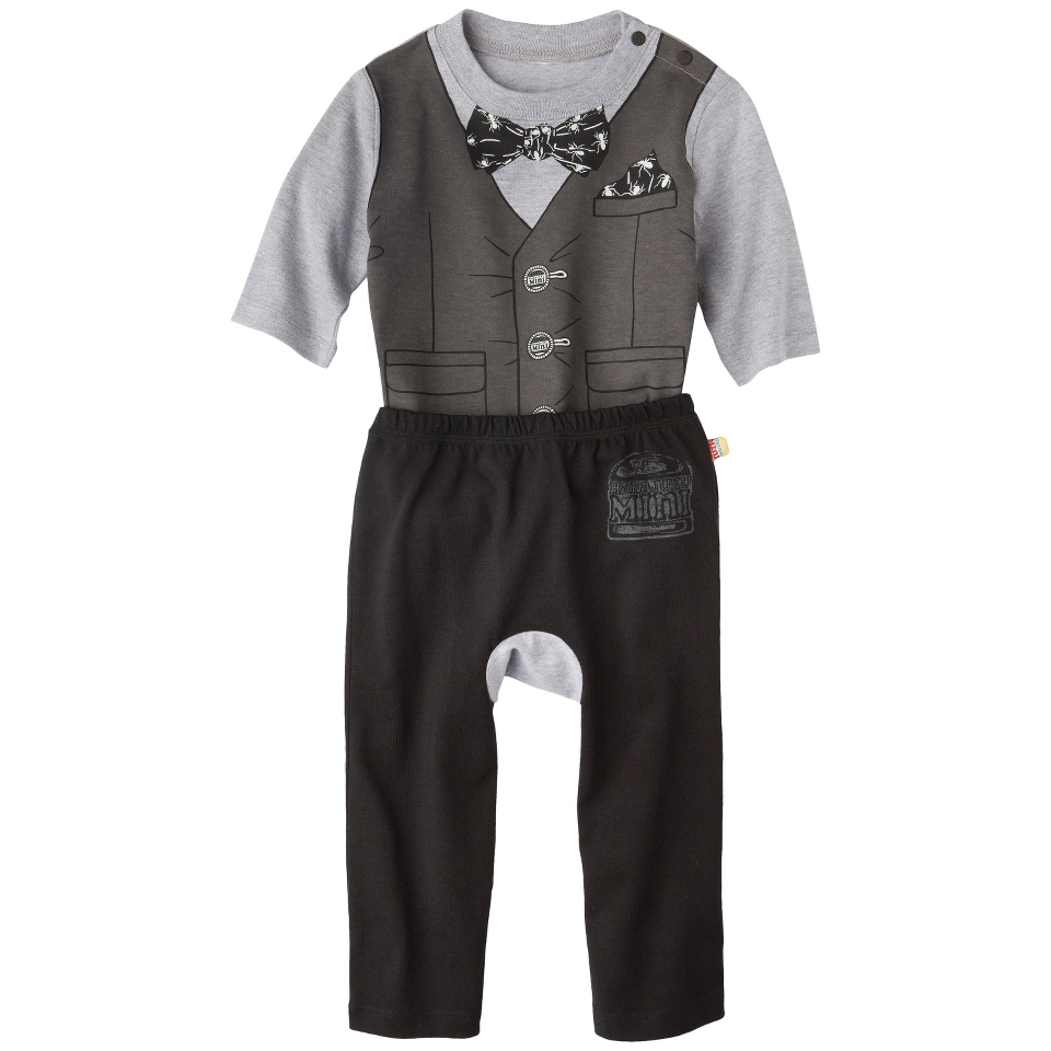 Harajuku Mini for Target Infant Boys Bow Tie Long Sleeve Child Bodysuit and