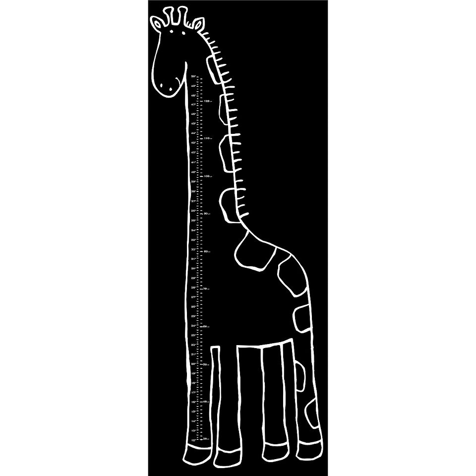 Wallies Giraffe Chalkboard Growth Chart