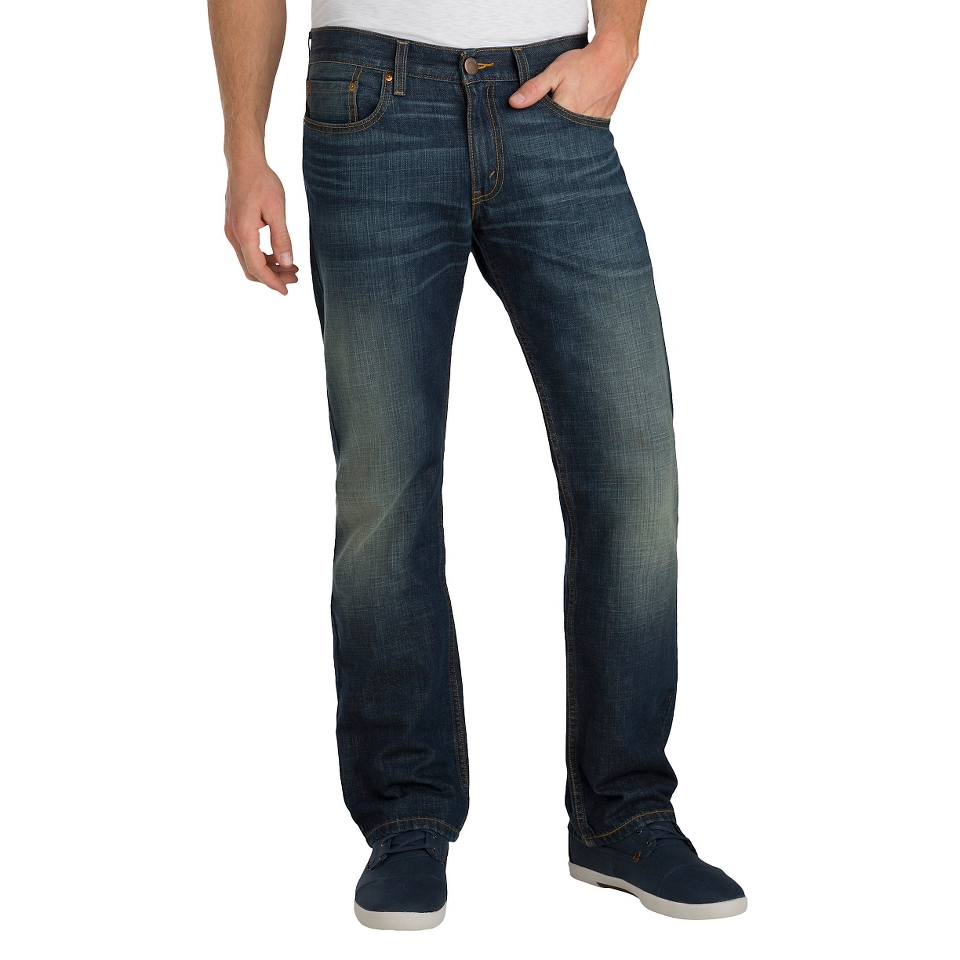 Denizen Mens Low Bootcut Fit Jeans   Monsoon Wash 38X30