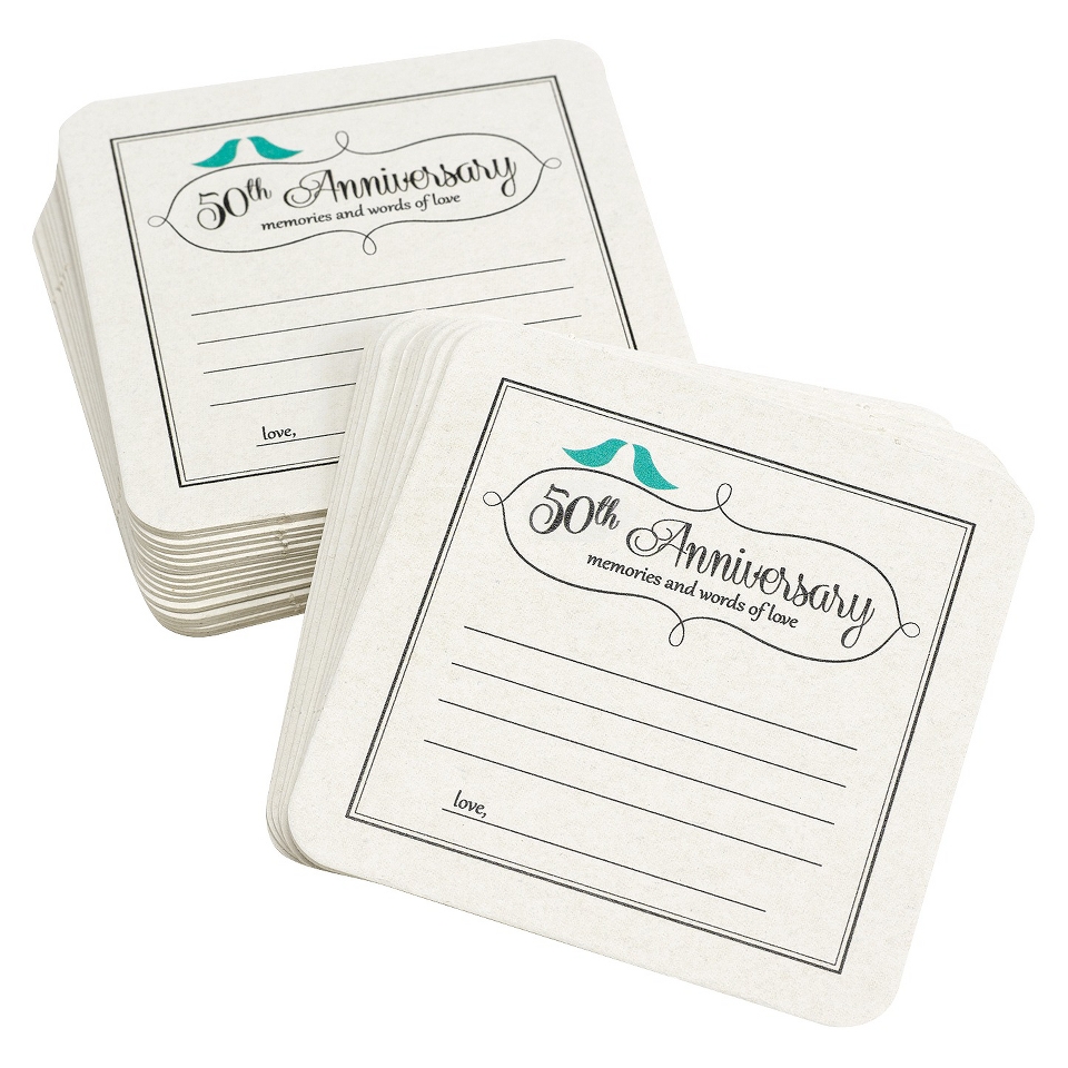 50th Anniversary Bird Coasters