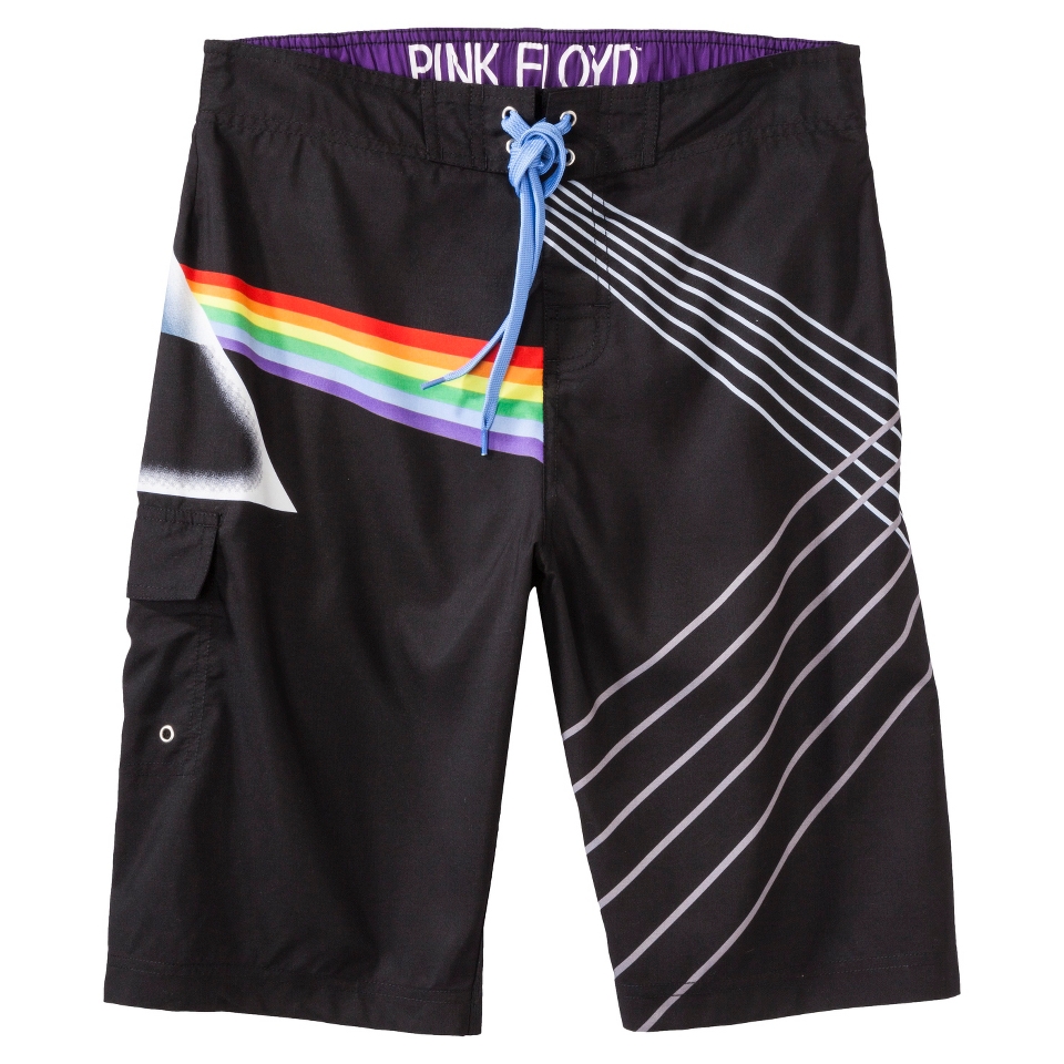 Mens 11 Pink Floyd Black Boardshort   XL