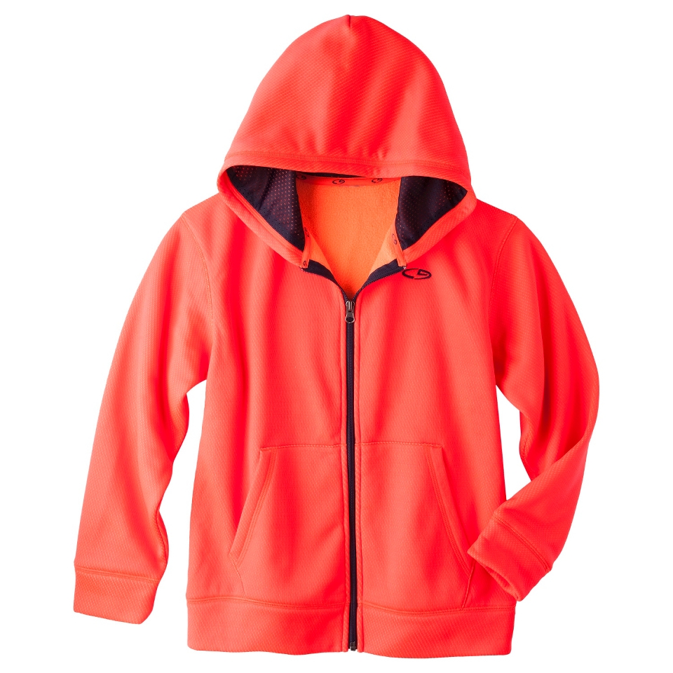 C9 by Champion Boys Full Zip Hoodie   Orange XS