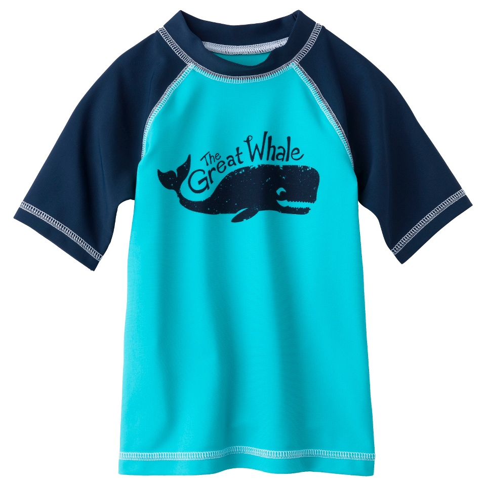 Circo Infant Toddler Boys Whale Rashguard   Blue 3T