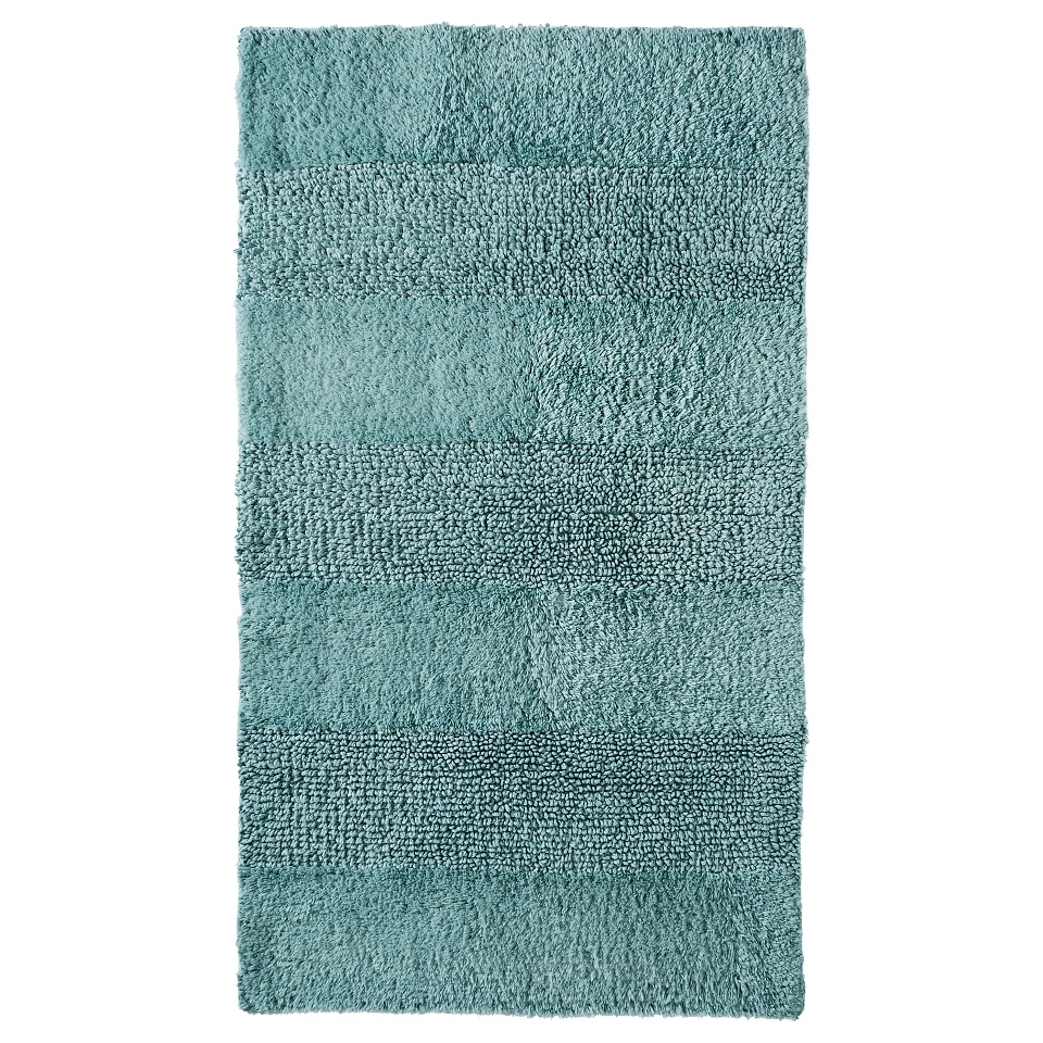 Nate Berkus Bath Rug   Gray Aqua (20x34)