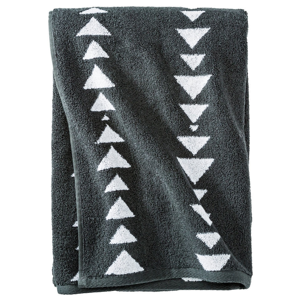 Nate Berkus Arrowhead Bath Towel   Railroad Gray