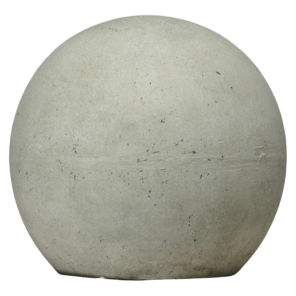 Medium Cement Garden Orb