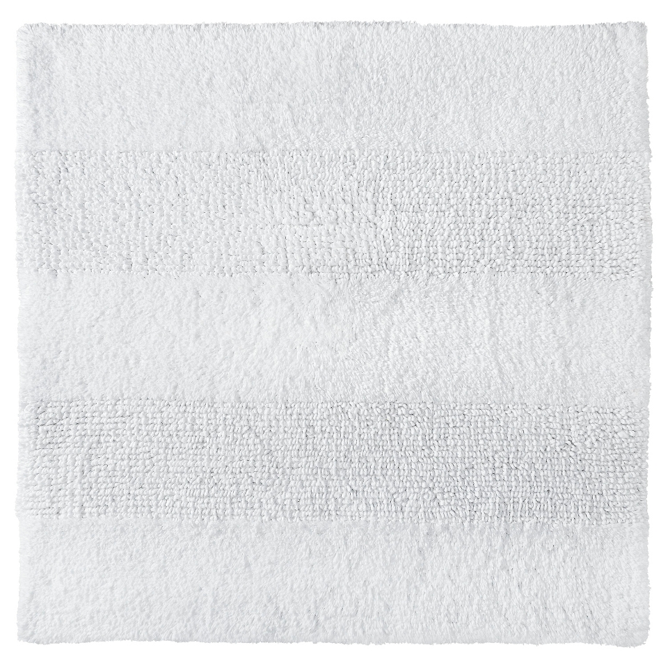 Nate Berkus Square Bath Rug   True White (24x24)