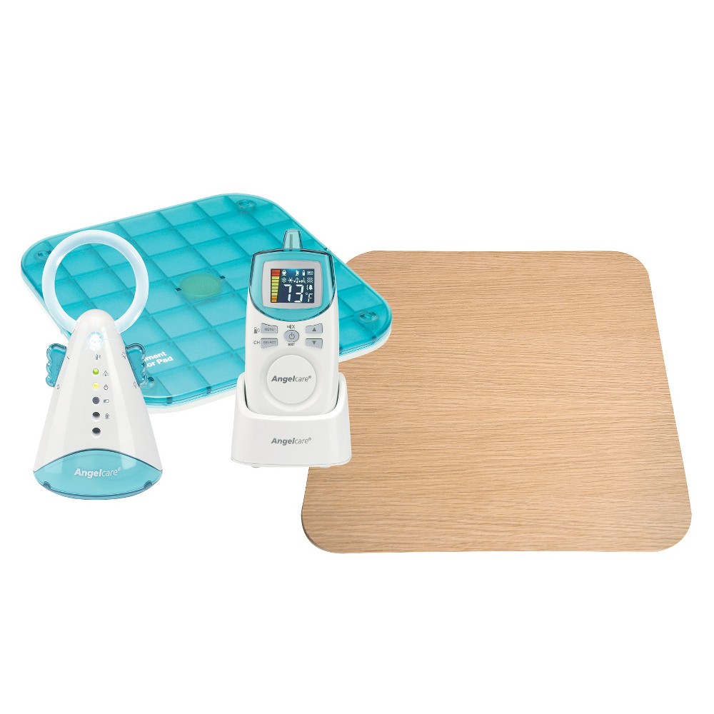 Angelcare Movement and Sound Baby Monitor with Wood Support Board - AC401, None
