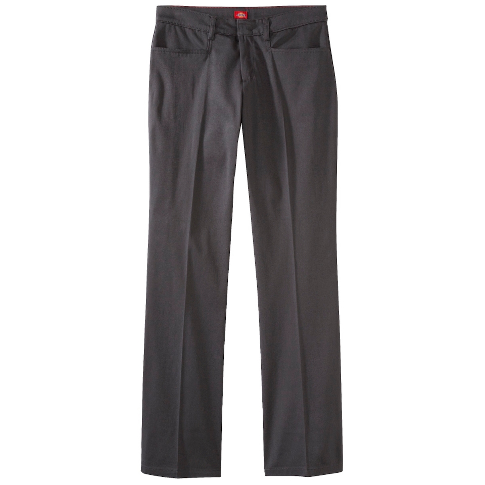 Dickies Juniors Classic Fit Bootcut Pant   Charcoal 11