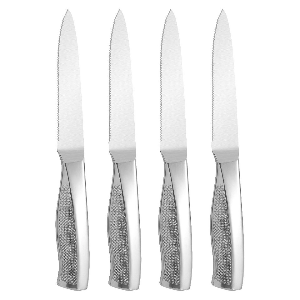 Guy Fieri Stainless Steel 4 Piece Steak Knife Set