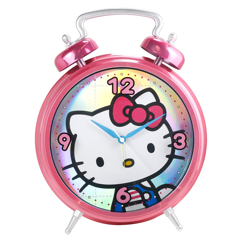 Hello Kitty Alarm Clock   Pink