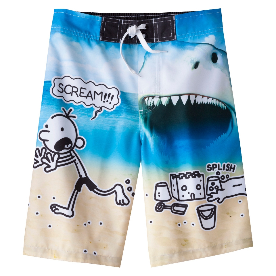 Diary of a Wimpy Kid Boys Swim Trunk   Blue XS