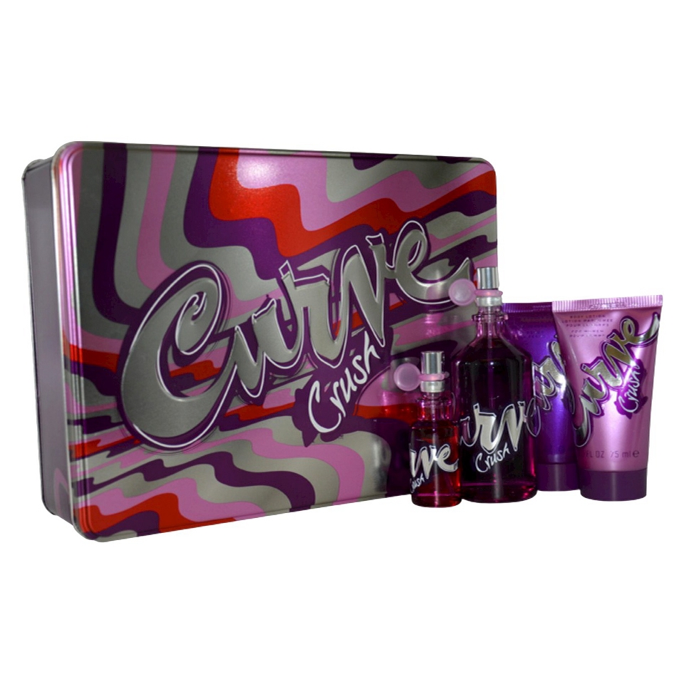 Womens Curve Crush 4 Piece Gift Set