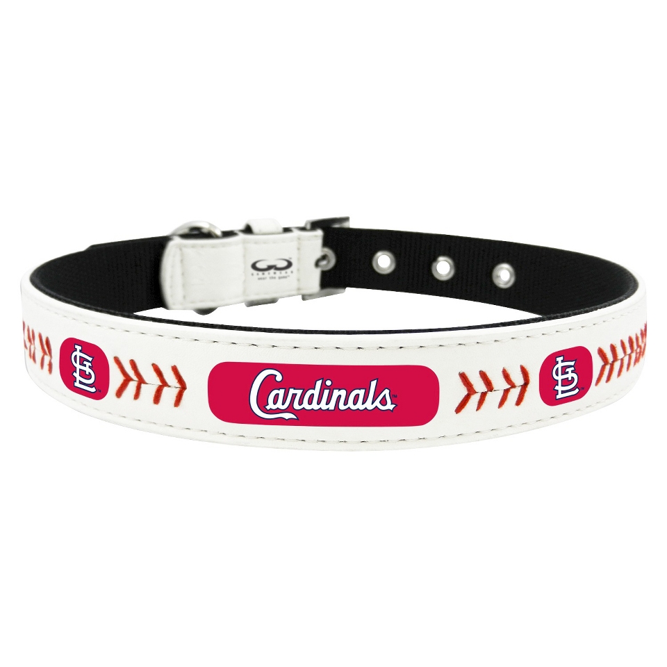 St. Louis Cardinals Classic Leather Large Baseball Collar