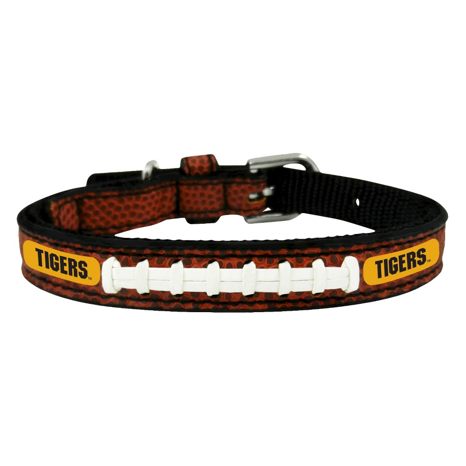 Missouri Tigers Classic Leather Toy Football Collar