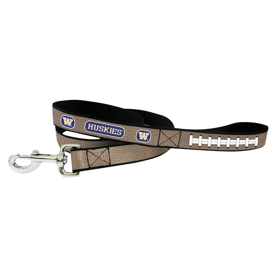 Washington Huskies Reflective Football Leash   S