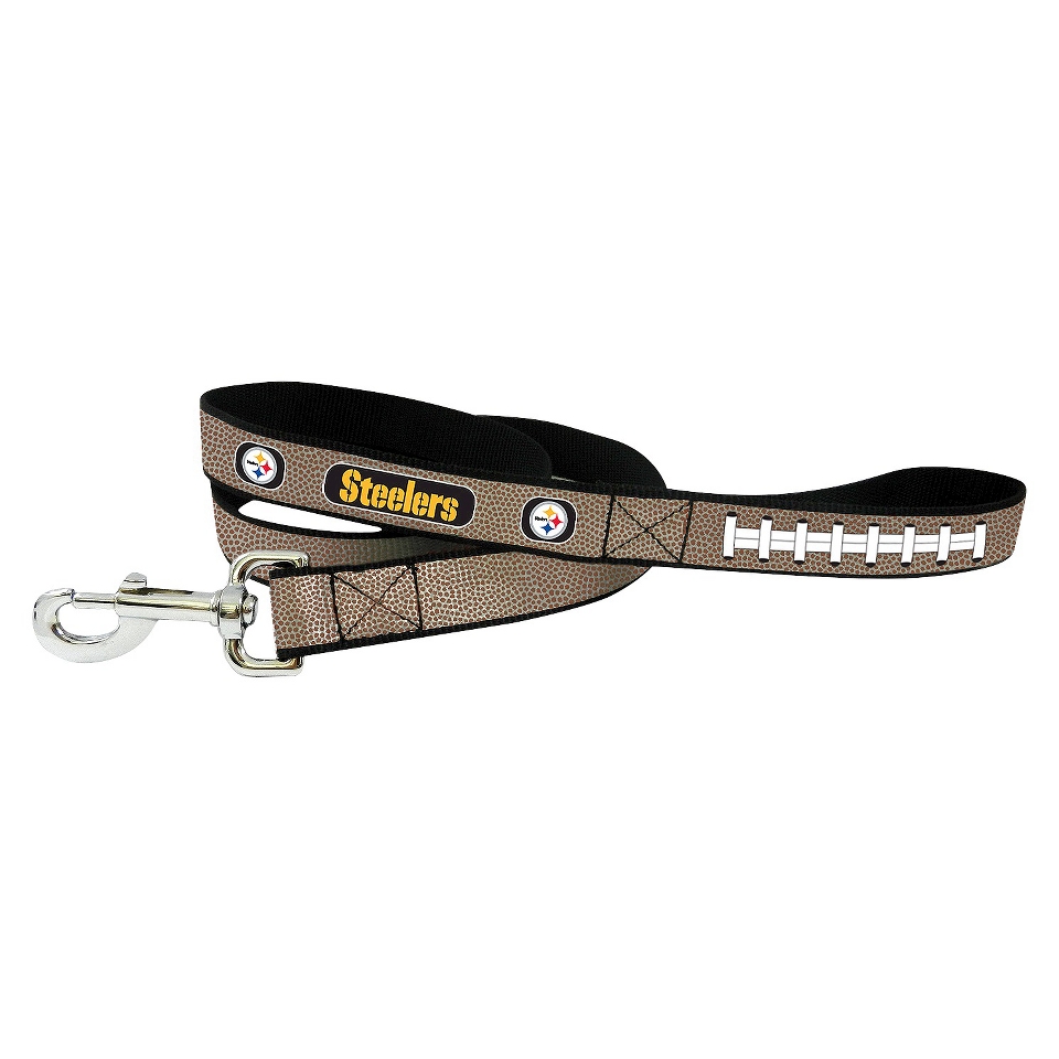 Pittsburgh Steelers Reflective Football Leash   S