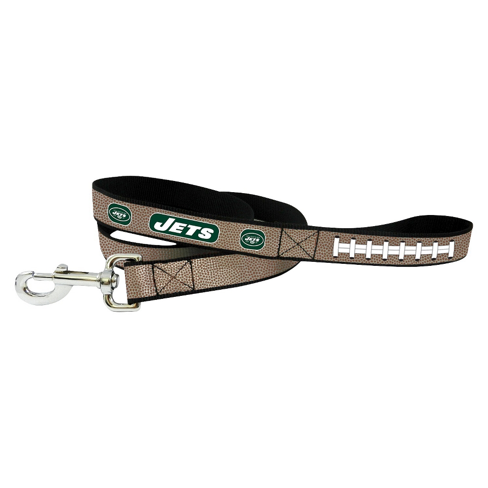 New York Jets Reflective Football Leash   S