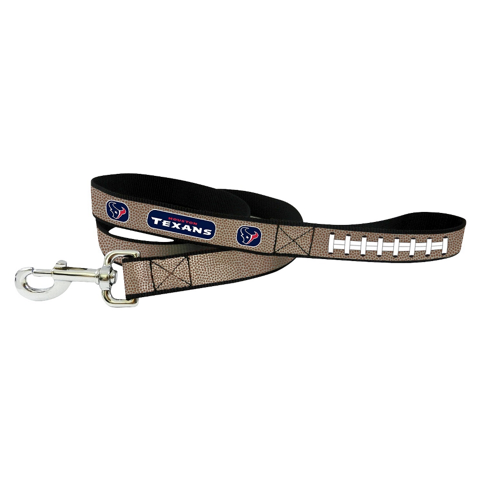 Houston Texans Reflective Football Leash   S