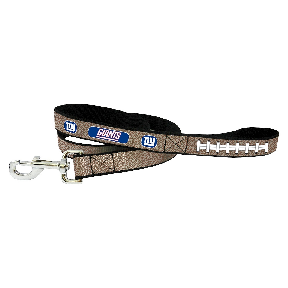 New York Giants Reflective Football Leash   L