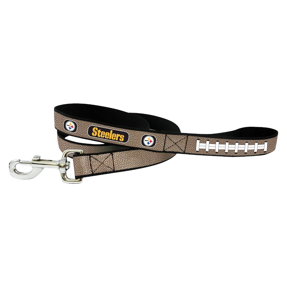 Pittsburgh Steelers Reflective Football Leash   L