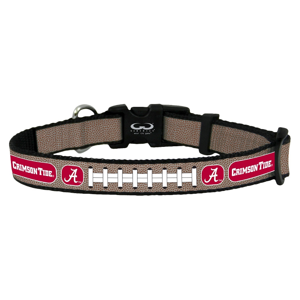 Alabama Crimson Tide Reflective Medium Football Collar