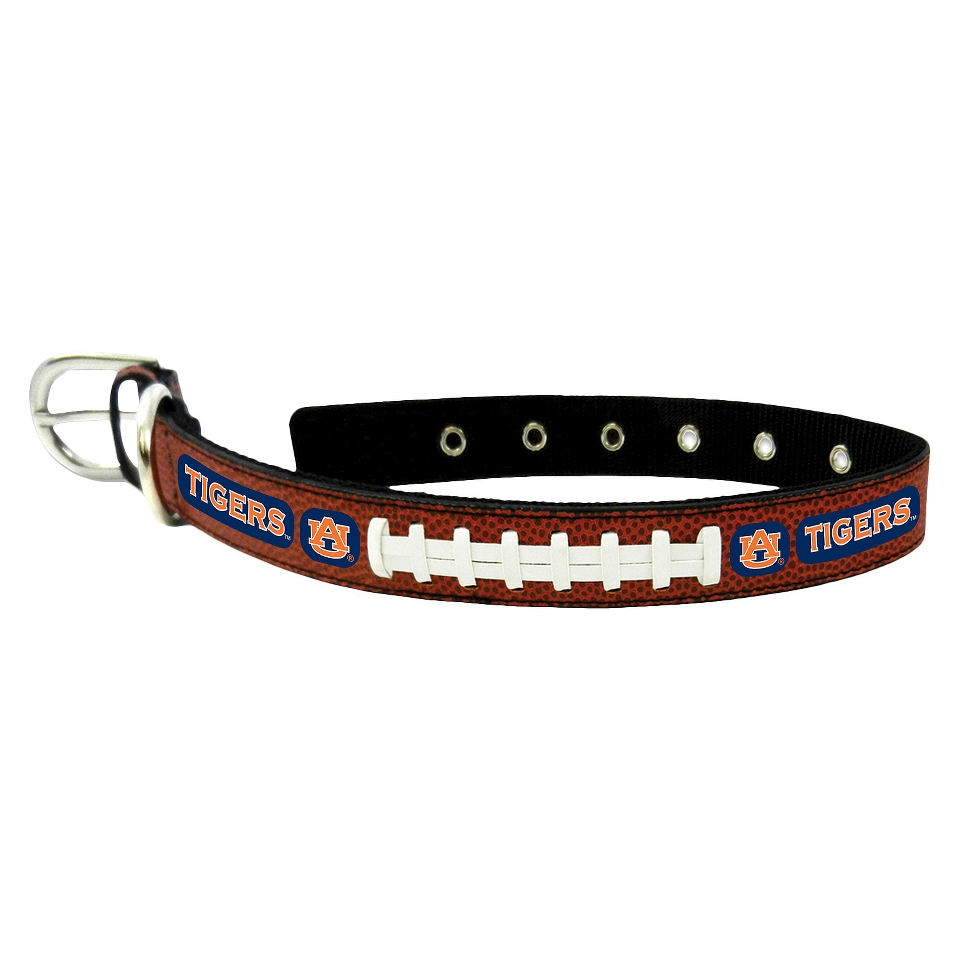 Auburn Tigers Classic Leather Medium Football Collar