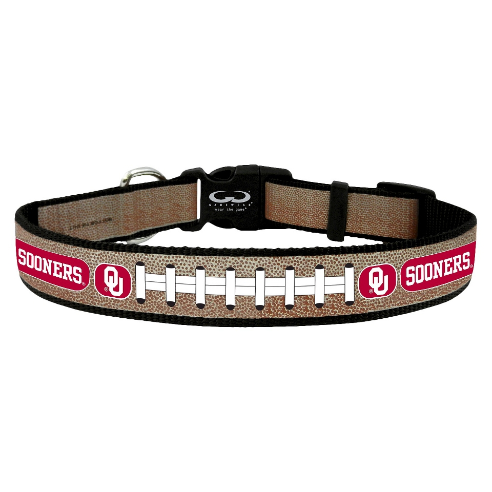 Oklahoma Sooners Reflective Large Football Collar