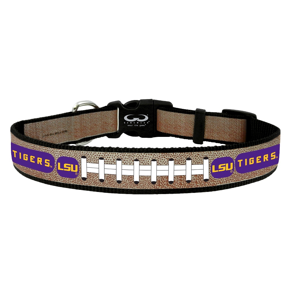 LSU Tigers Reflective Large Football Collar