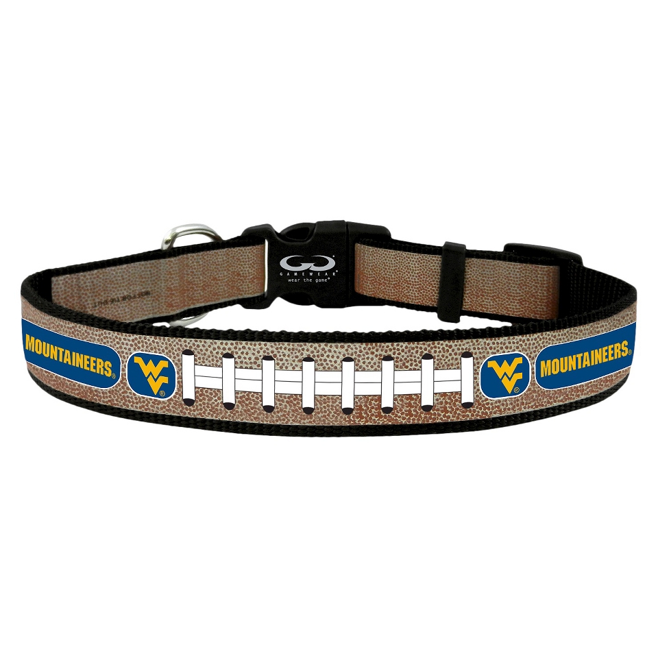 West Virginia Mountaineers Reflective Large Football Collar