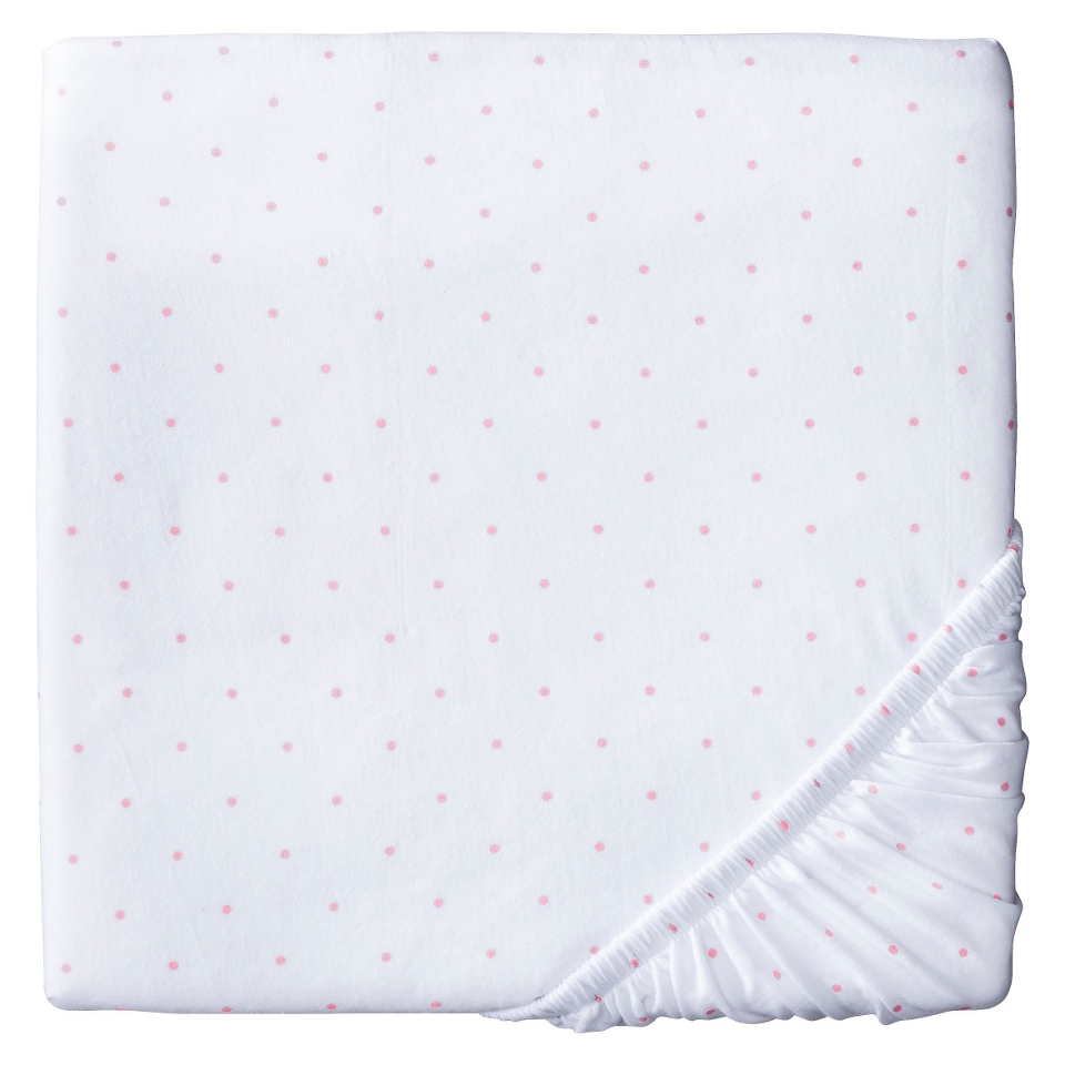 Knit Sheet   Pink Dots by Circo