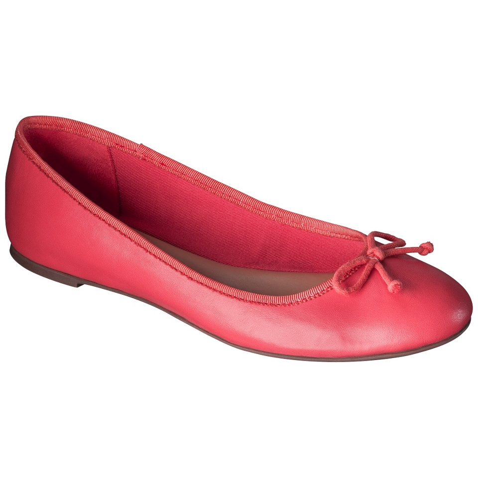 Womens Merona Madeline Ballet Flat   Coral 8.5