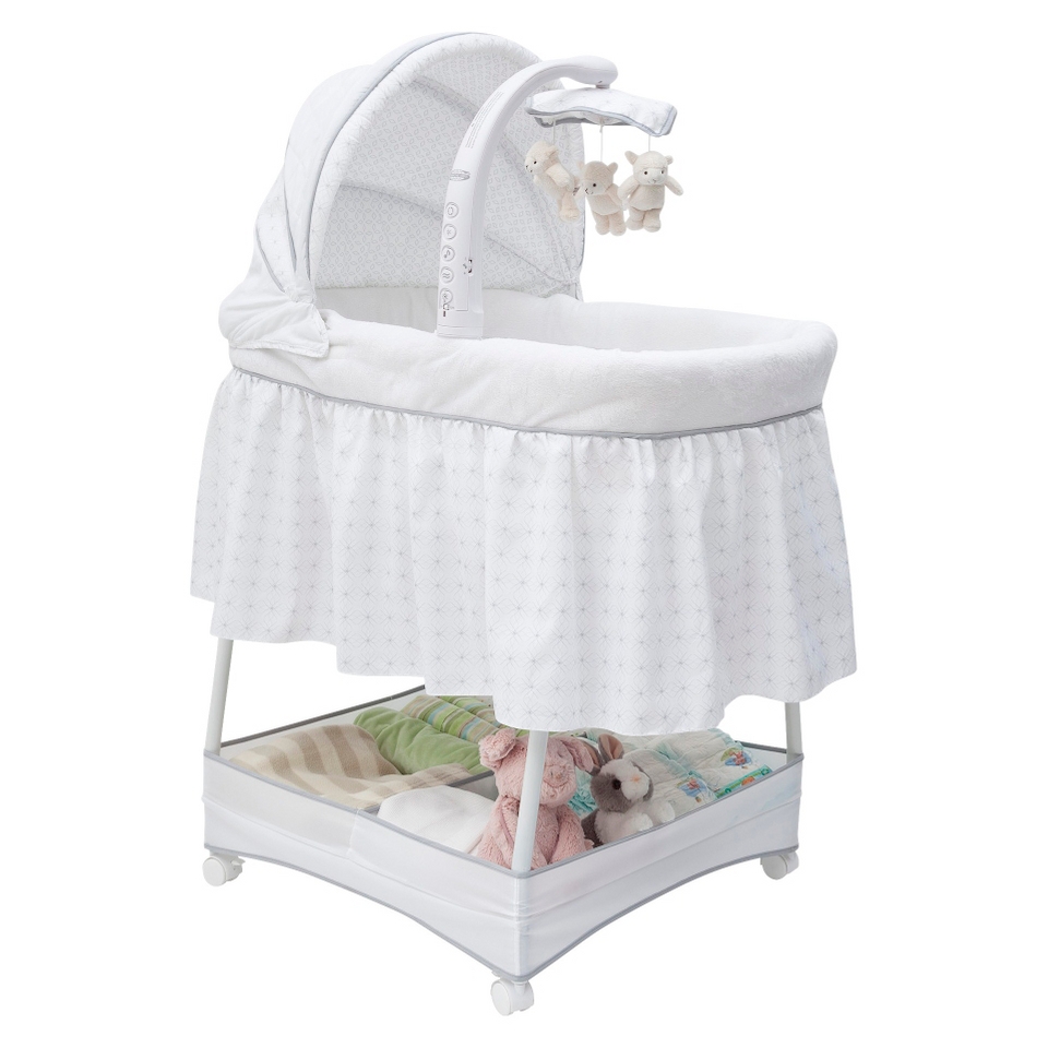 Simmons Kids Elite Gliding Bassinet   Spiral