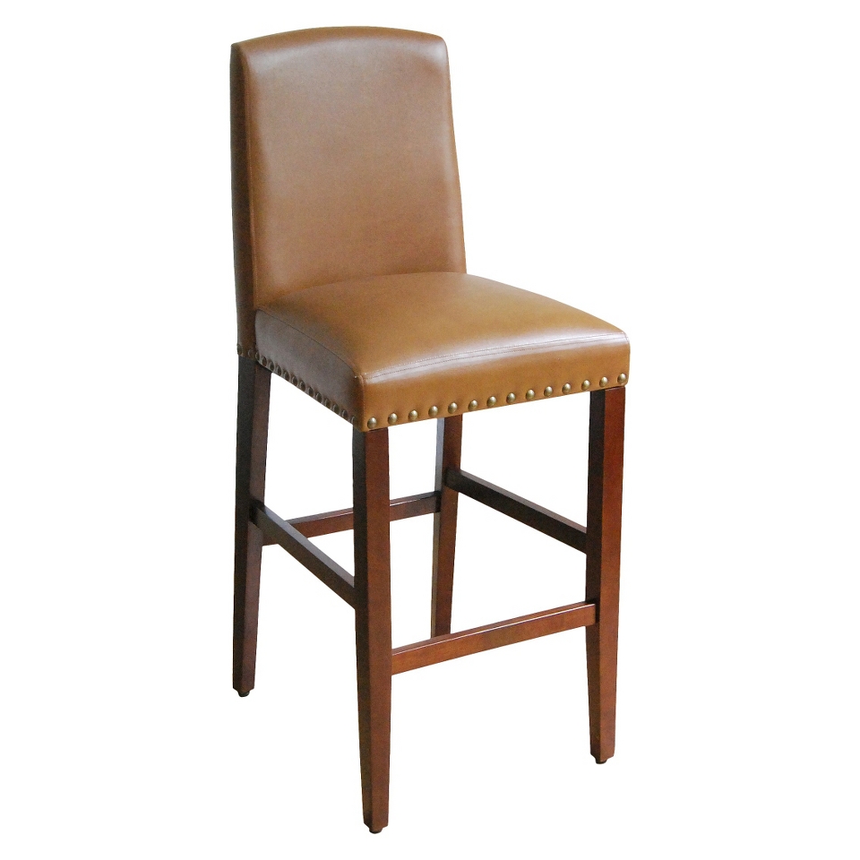 Barstool Threshold Lennox Nailhead Barstool   Camel