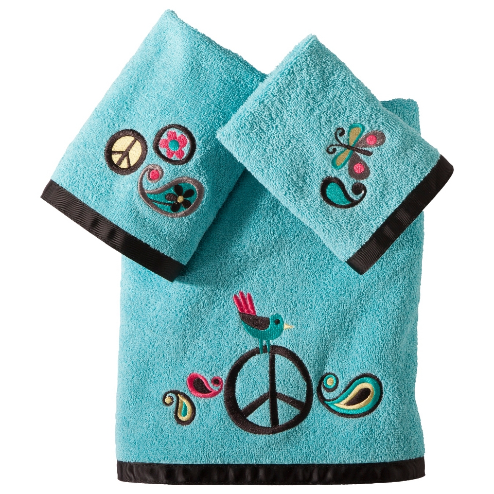 World of Peace 3 Piece Towel Set