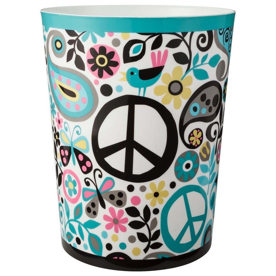 World of Peace Wastebasket