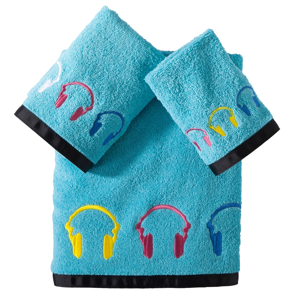 Headphone Girl 3pc Towel Set